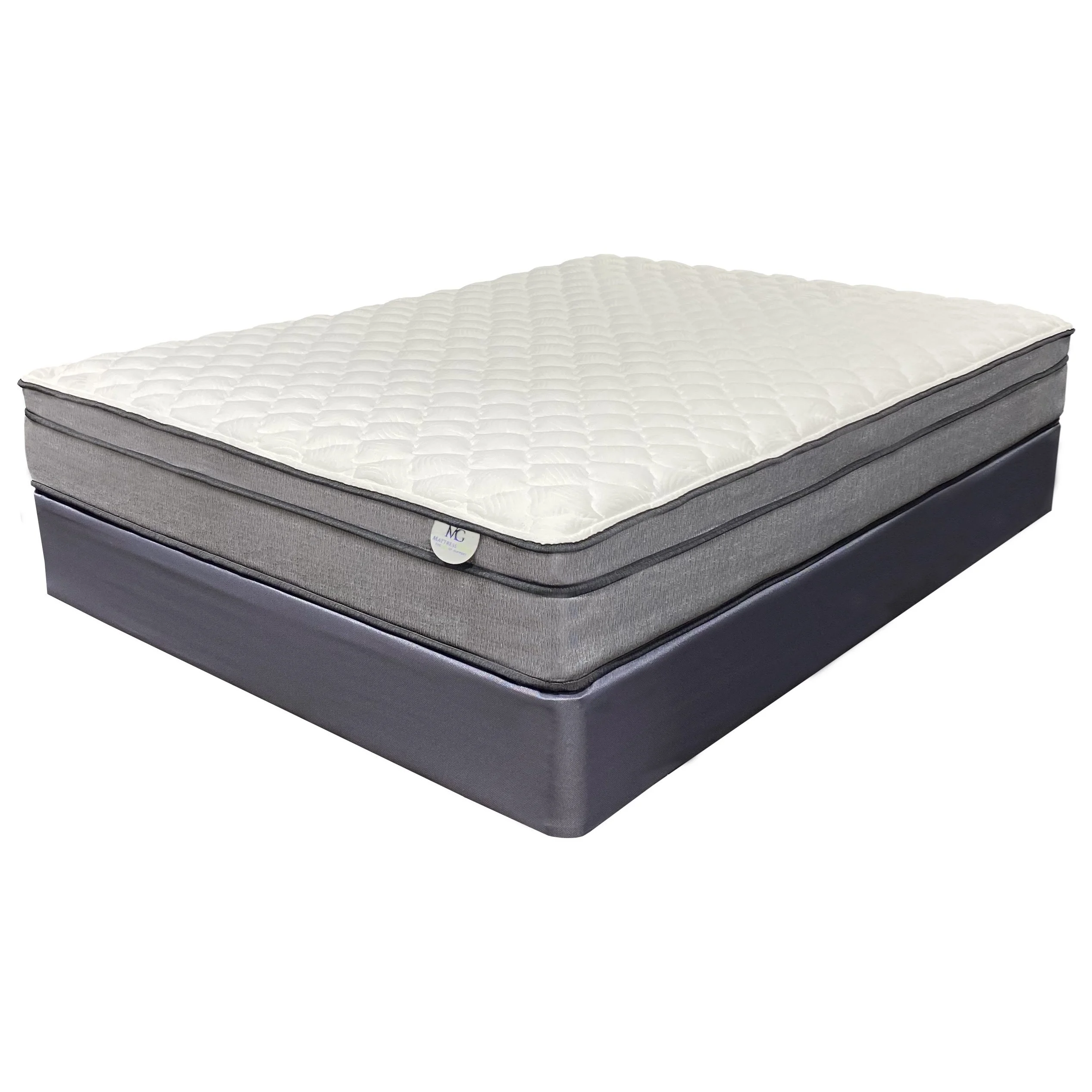 Spring Air MG Cascade EPT Firm 8017F Full Firm Euro Pillowtop Mattress Mueller Furniture